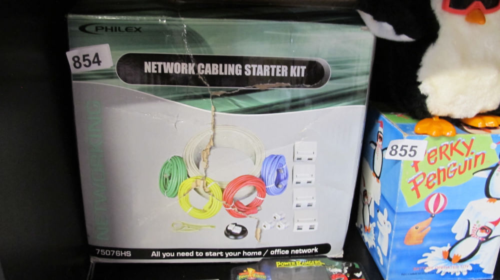 Lot 854: Network cabling kit