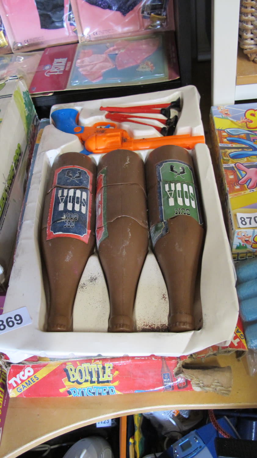 Lot 869: Brand new old stock Bottle Buster game