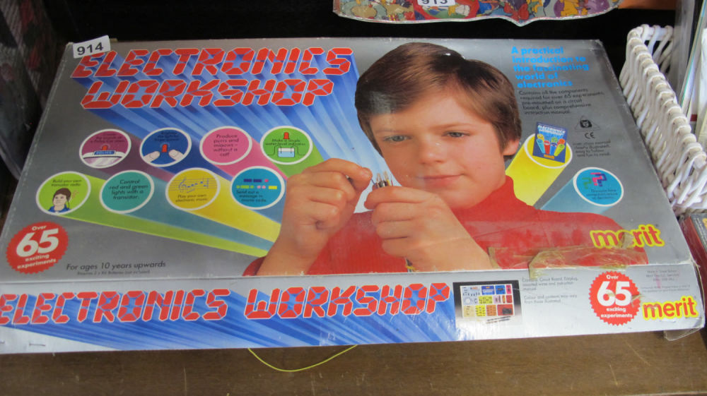 Lot 914: Vintage Electronics workshop set