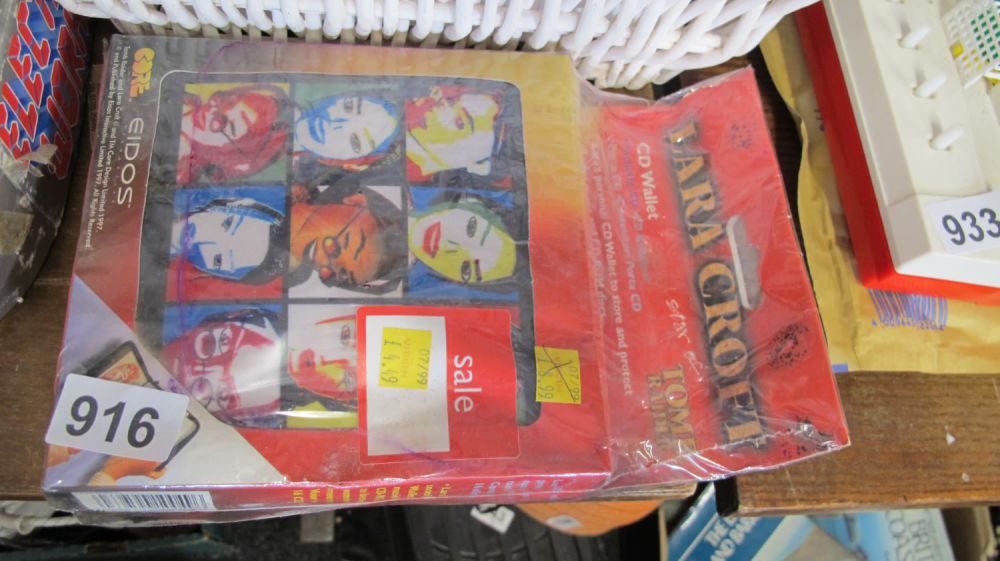 Lot 916: Lara Croft CD wallet