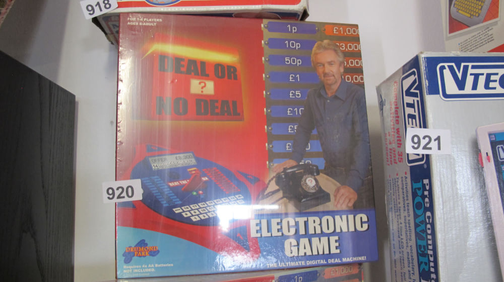 Lot 920: Brand new old stock Deal or No Deal...