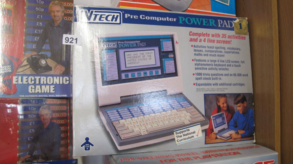 Lot 921: Brand new old stock Vtech Power Pad