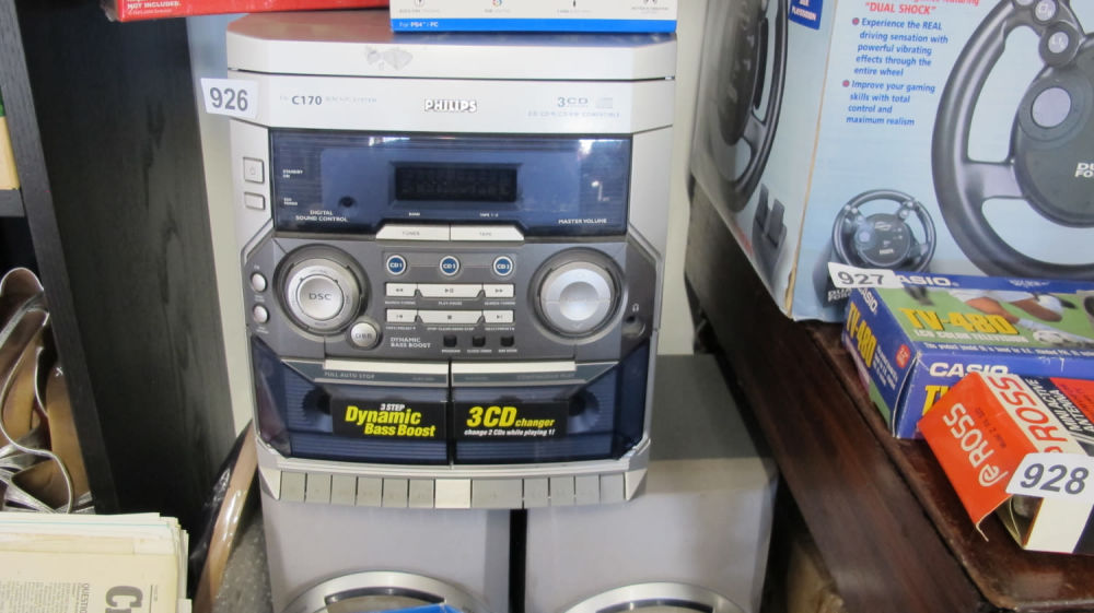 Lot 926: Philips HiFi mini system