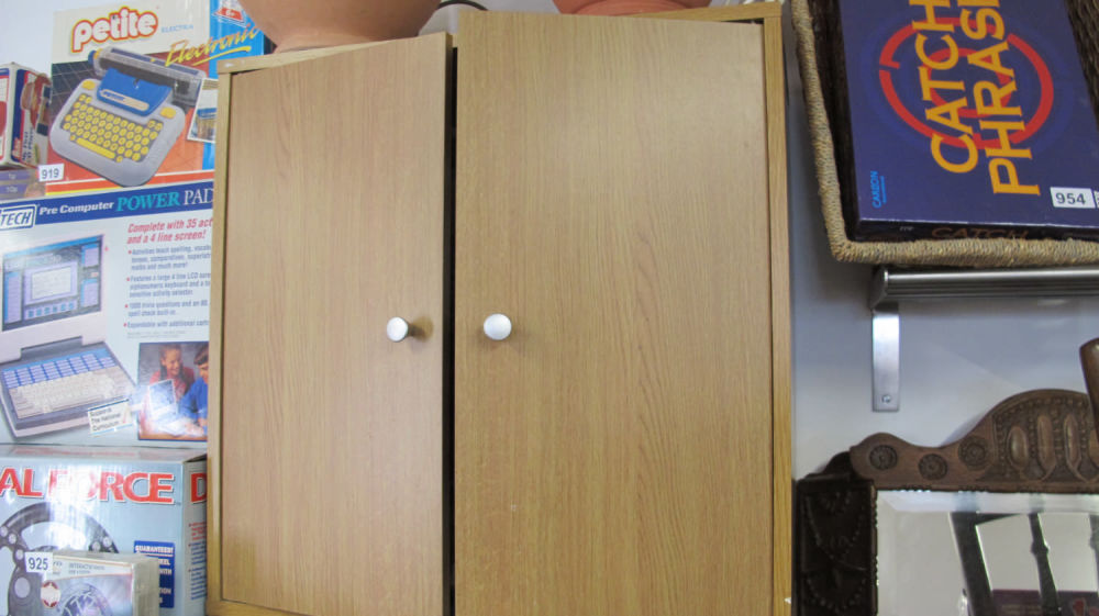 Lot 942: Storage cupboard