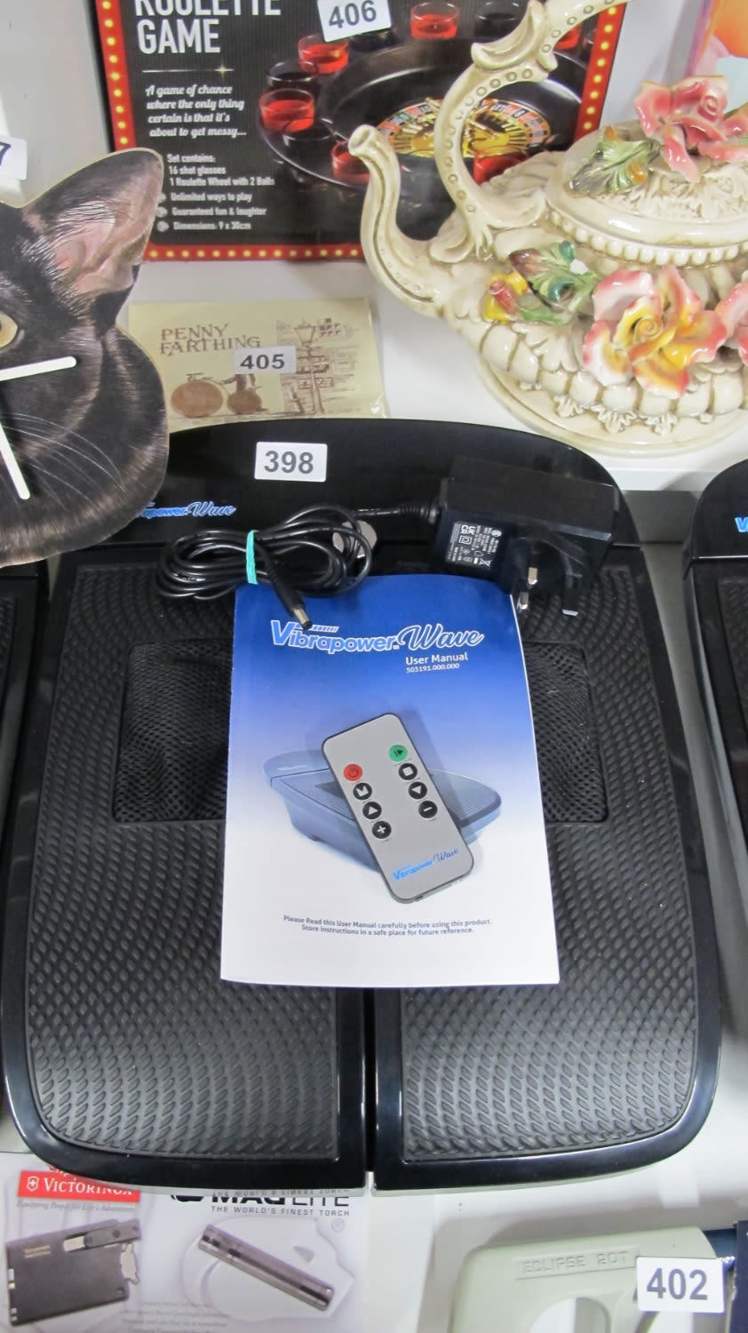 Lot 398: Vibrapower wave platform