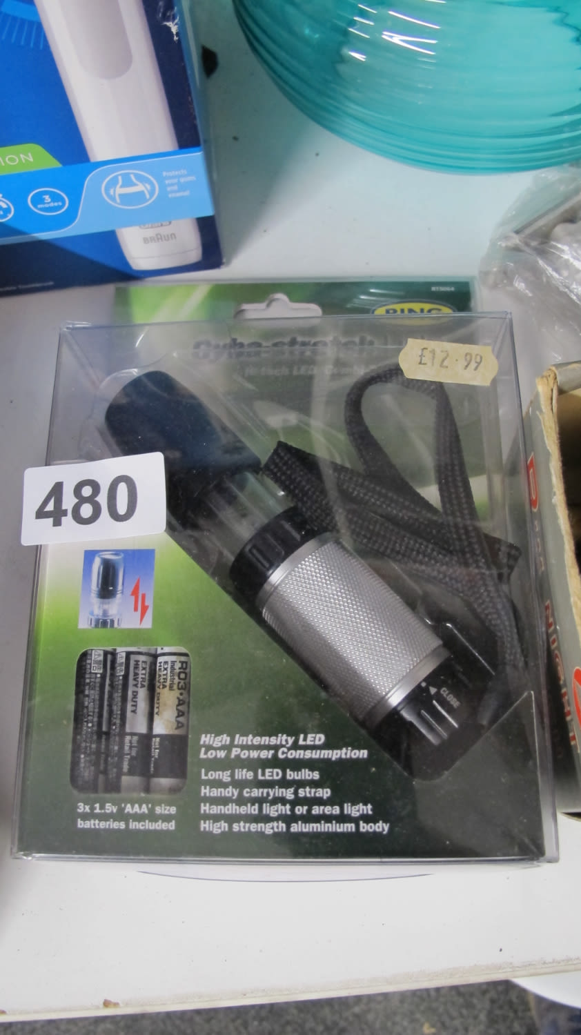 Lot 480: LED torch