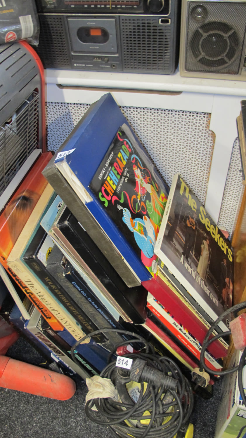 Lot 513: Vintage records