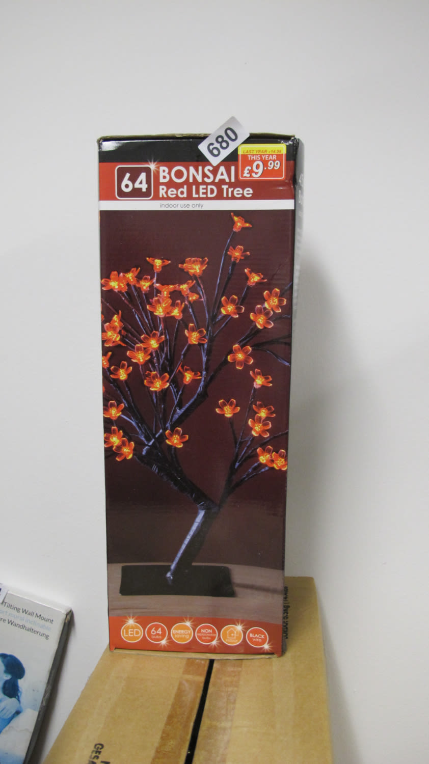 Lot 680: LED bonsai tree