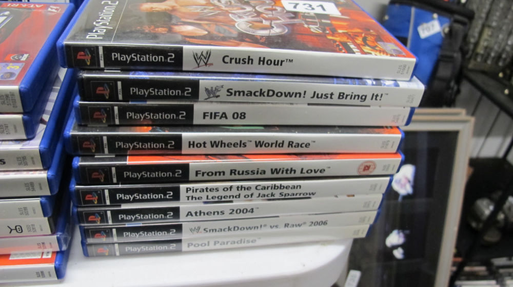 Lot 731: PS2 games