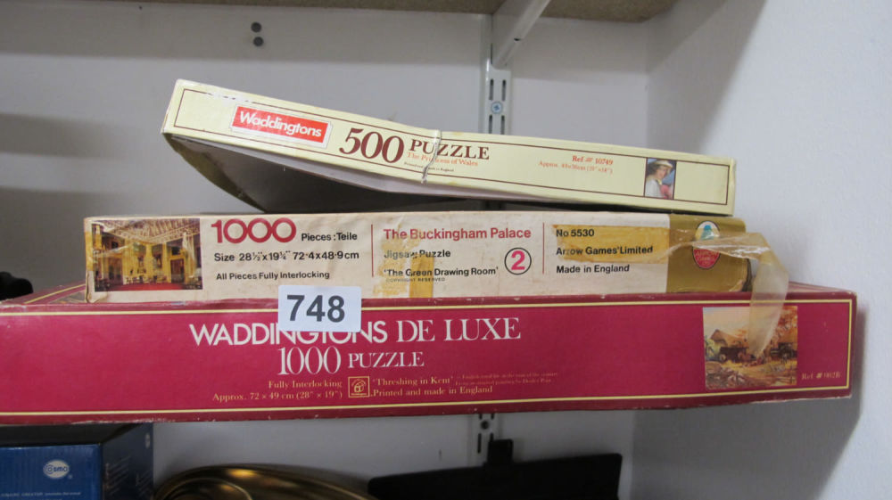 Lot 748: Jigsaw puzzles
