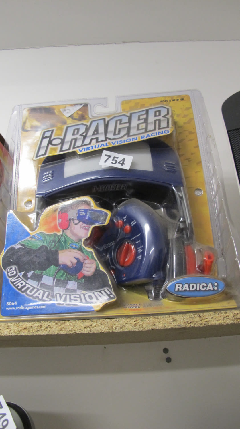 Lot 754: iracer electronic handheld game