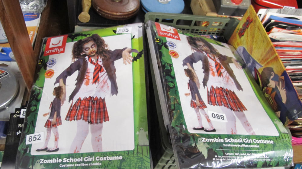 Lot 880: Smiffys Zombie girl costumes
