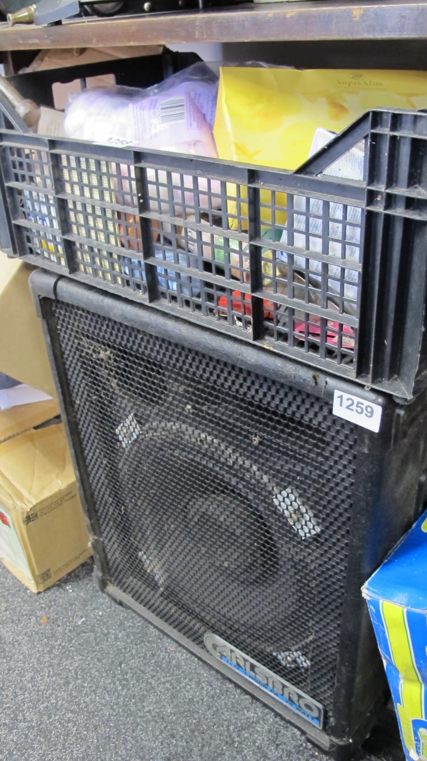 Lot 1259: Carlsbro speaker