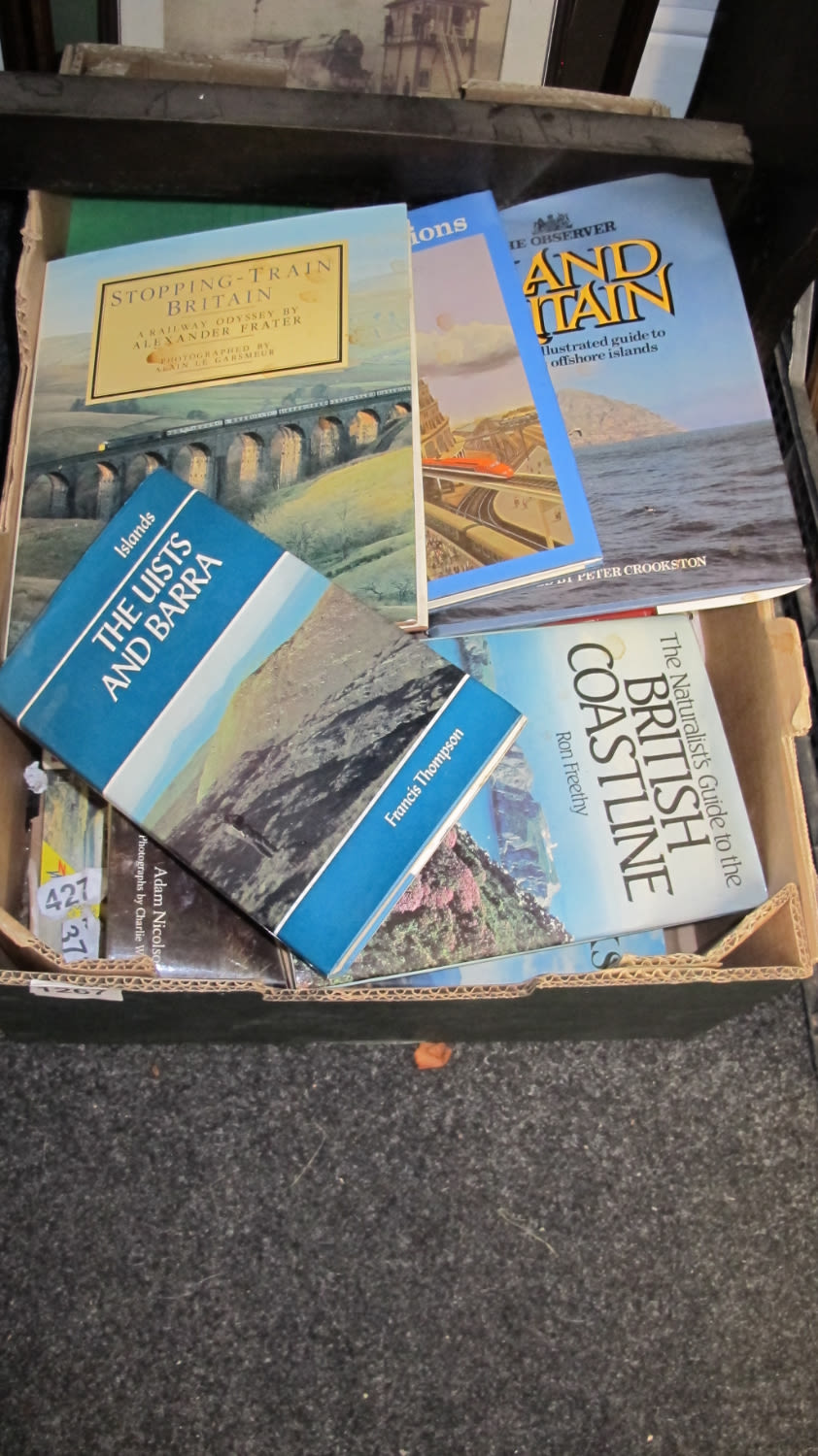 Lot 1267: Box of books