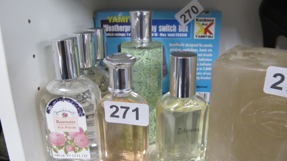 Lot 271: Qty of perfumes