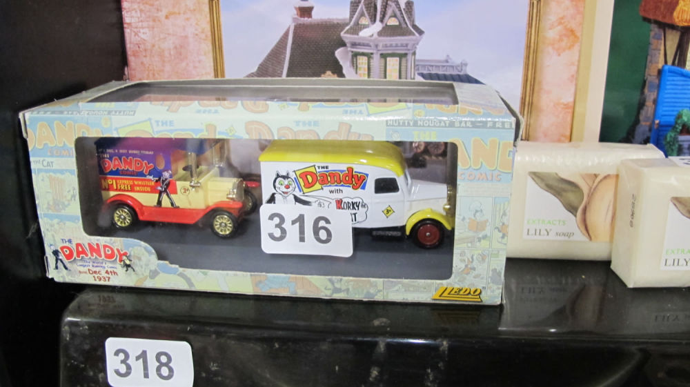 Lot 316: Lledo The Dandy advertising die cast