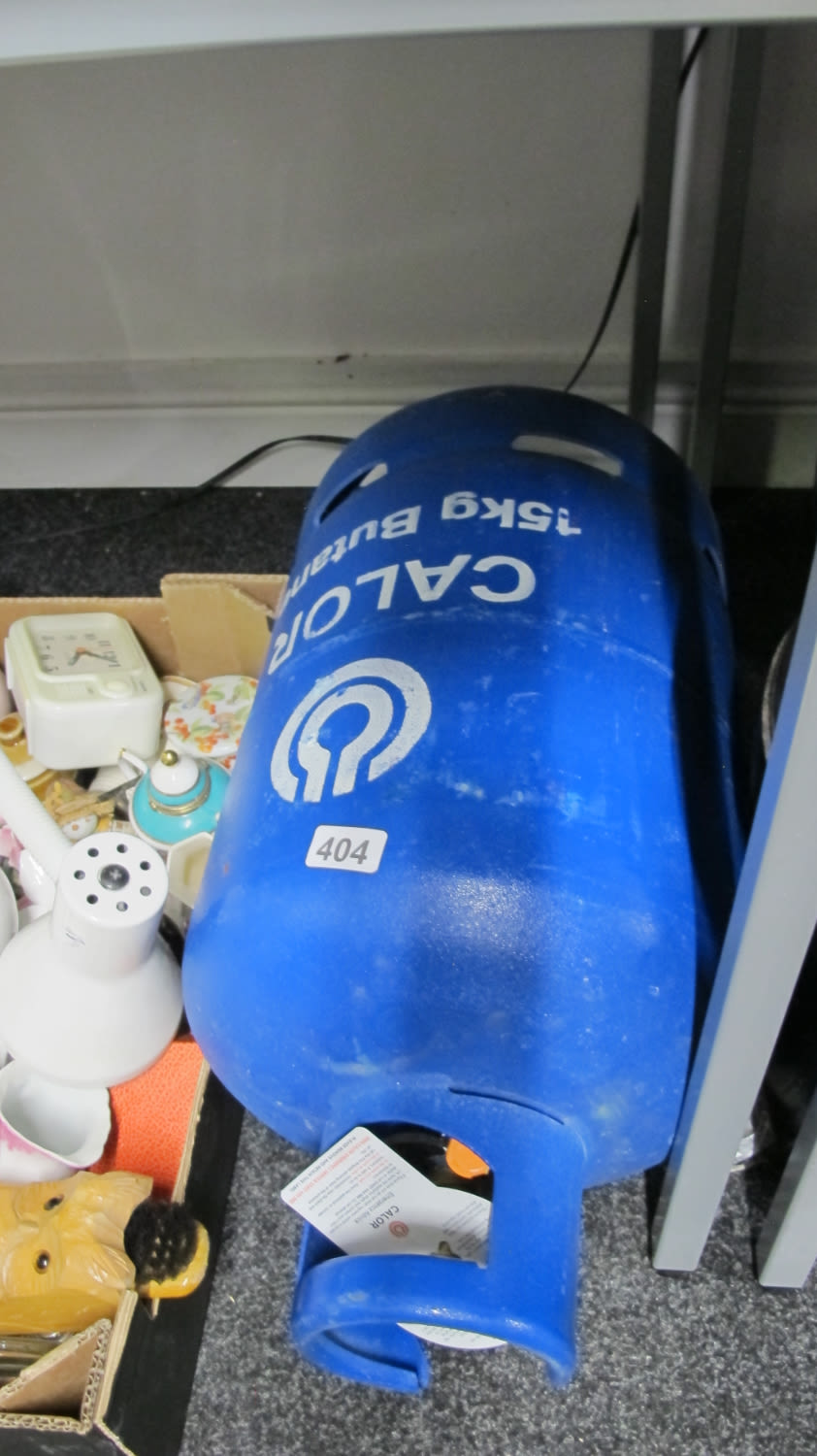 Lot 404: Calor gas bottle