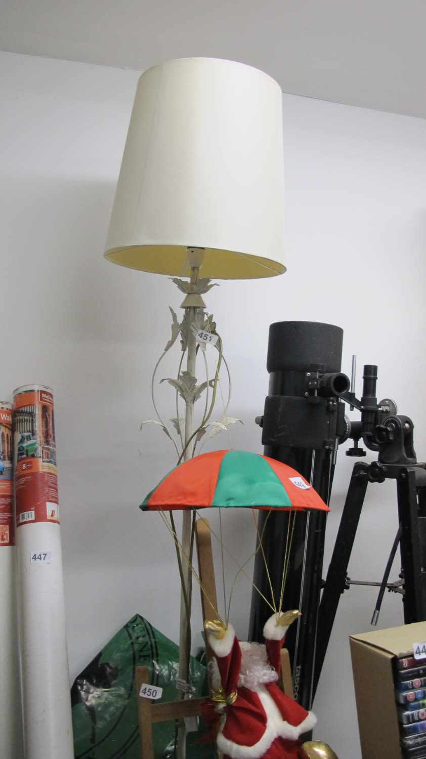 Lot 451: Decorative floor standing lamp