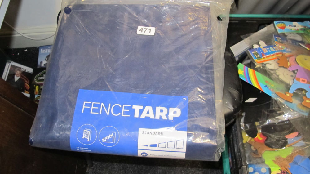 Lot 471: Tarpaulin