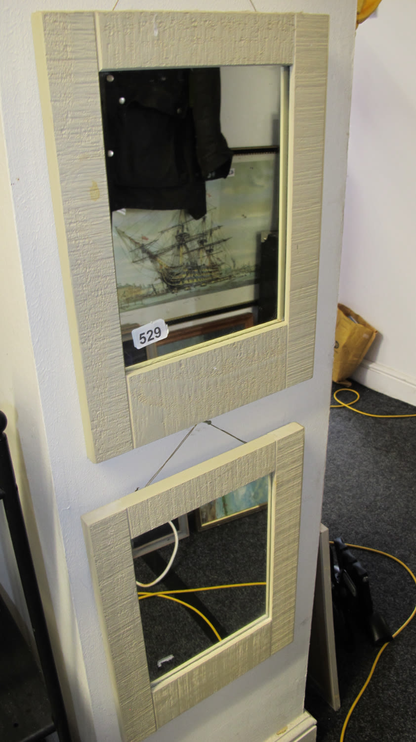 Lot 529: 2 mirrors