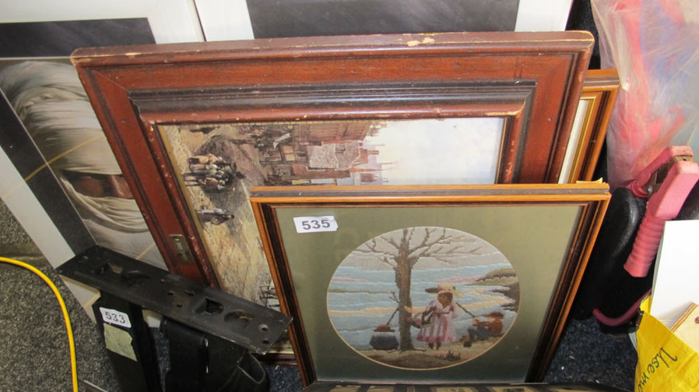 Lot 535: Qty of pictures