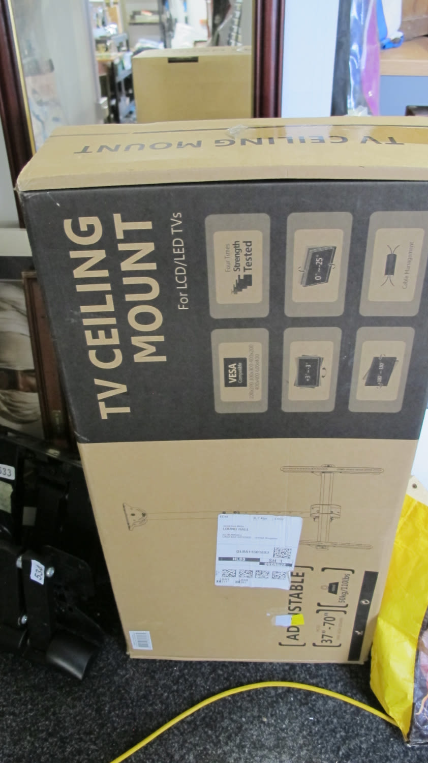 Lot 536: TV ceiling mount