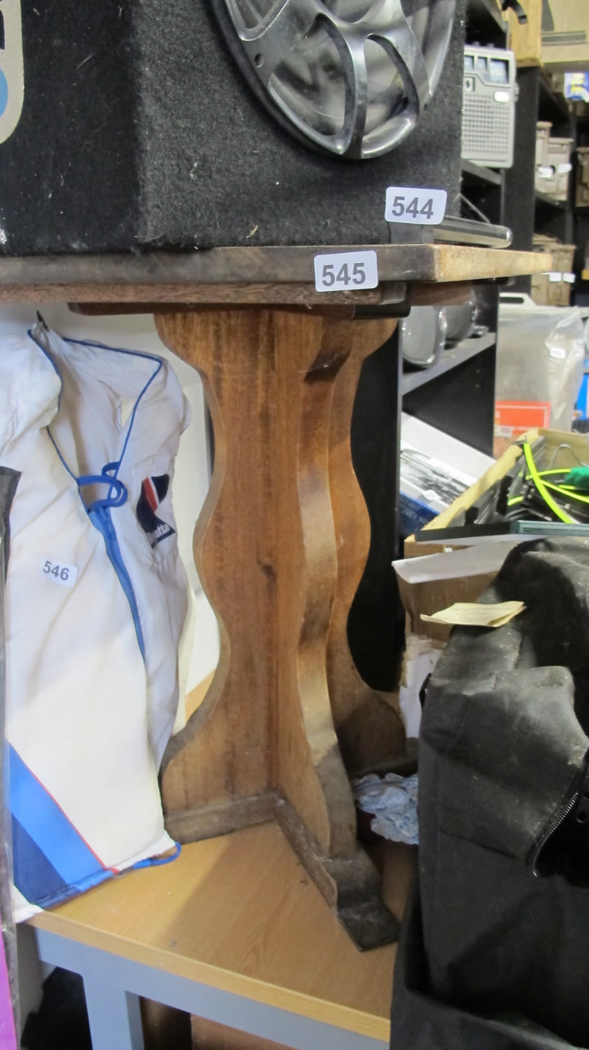 Lot 545: Rustic table