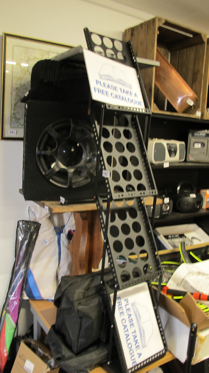 Lot 547: Brochure stand