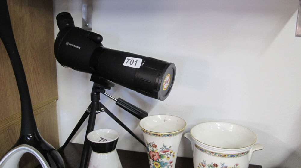 Lot 701: Bresser spotting scope