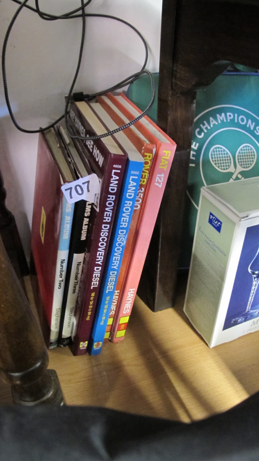 Lot 707: Haynes manuals