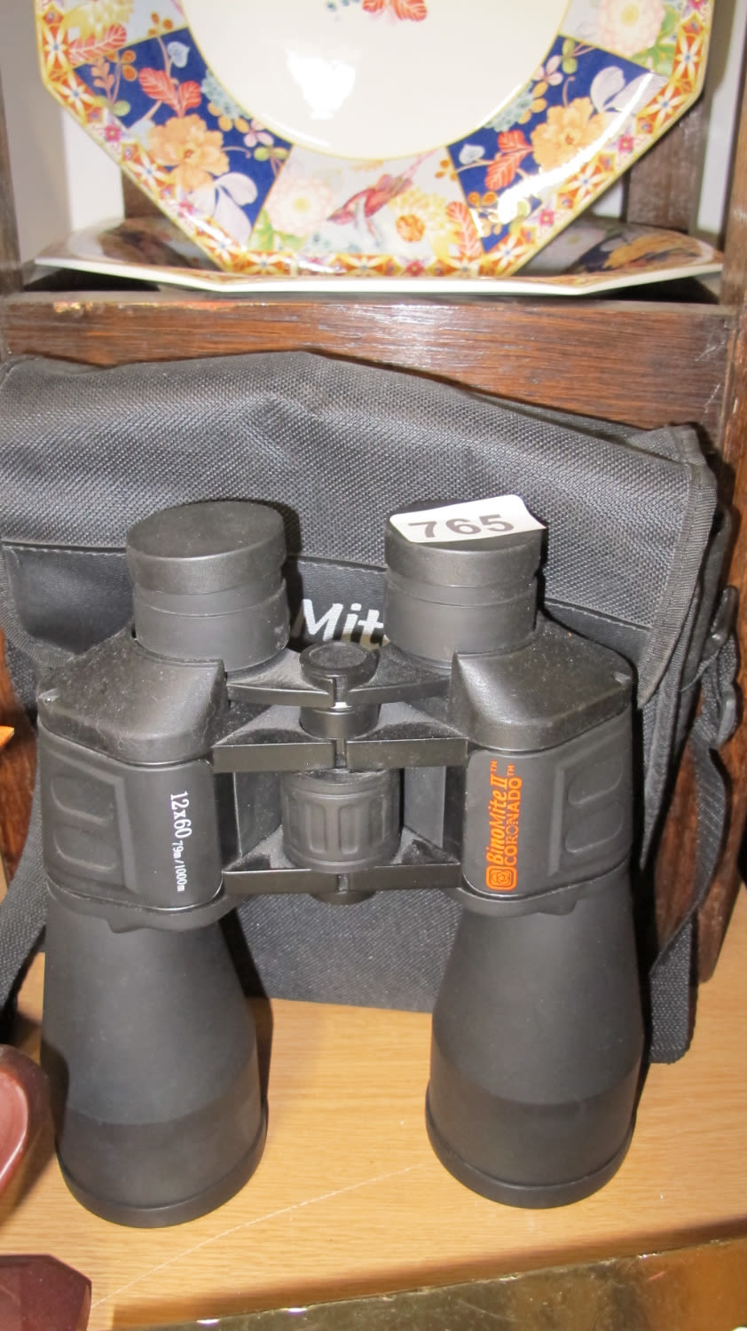 Lot 765: Binomite 11 Coronado specialized star gazing 12x60 binoculars 
