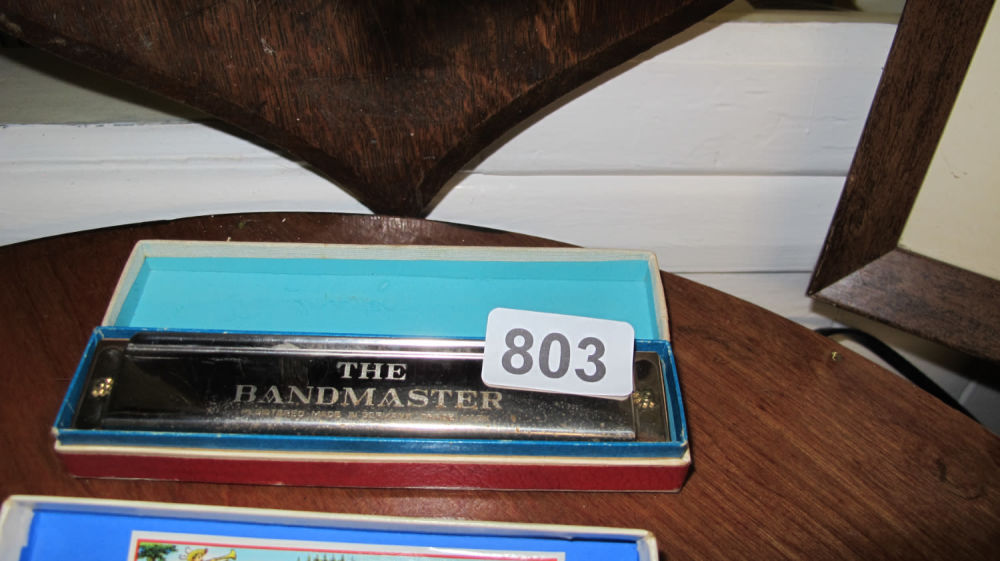 Lot 803: bandmaster harmonica
