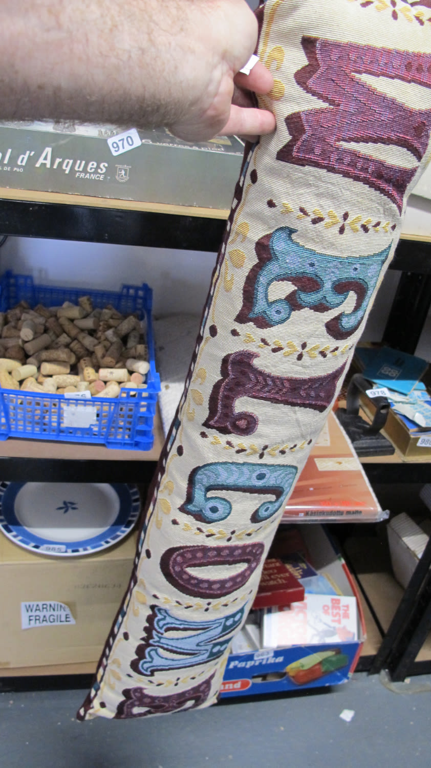 Lot 946: Draught excluder