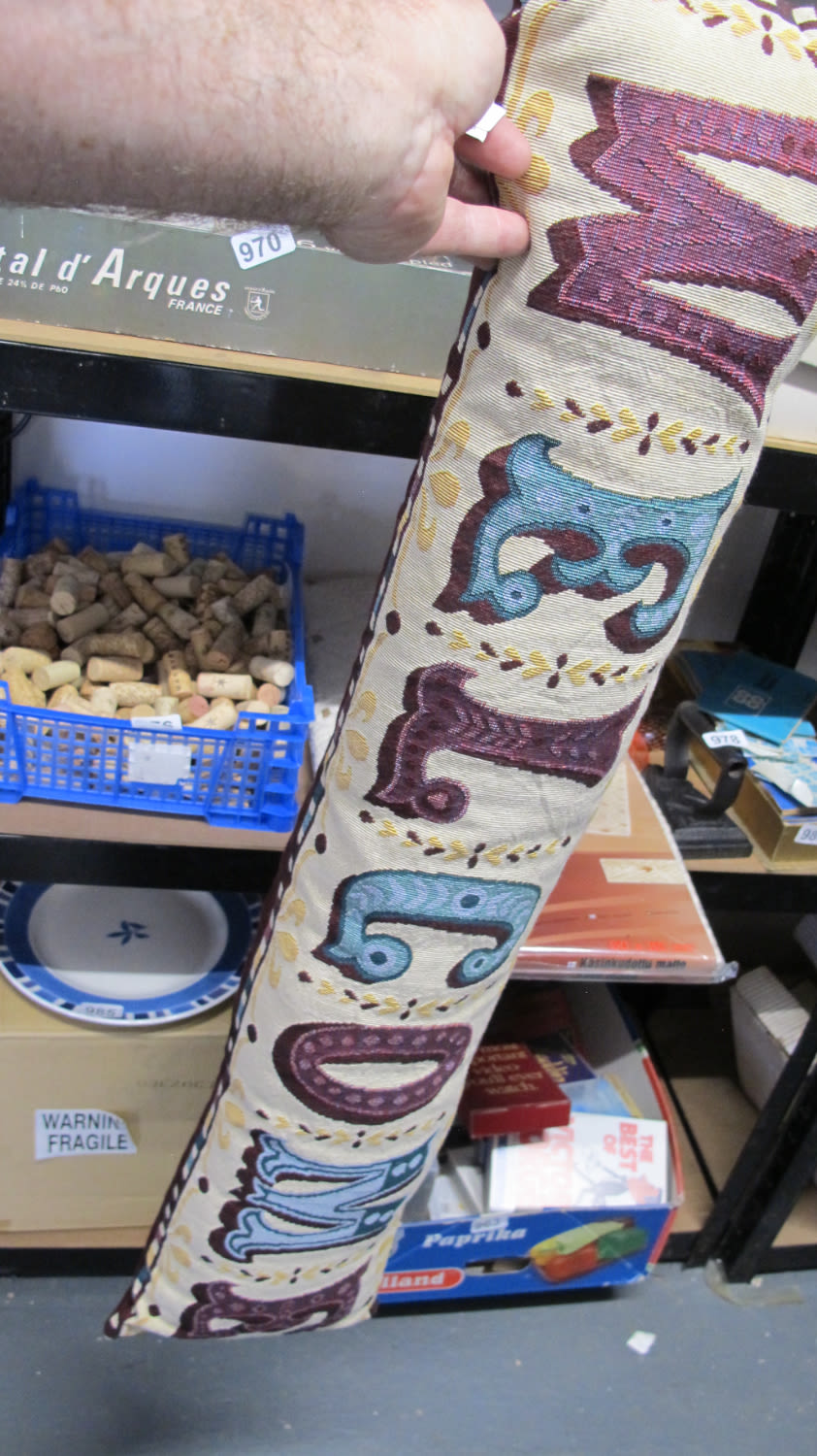 Lot 947: Draught excluder