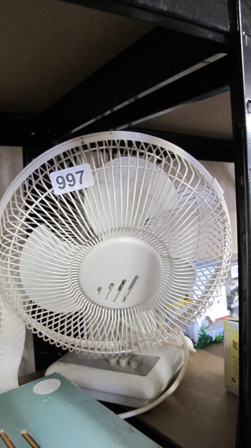 Lot 997: Desk fan