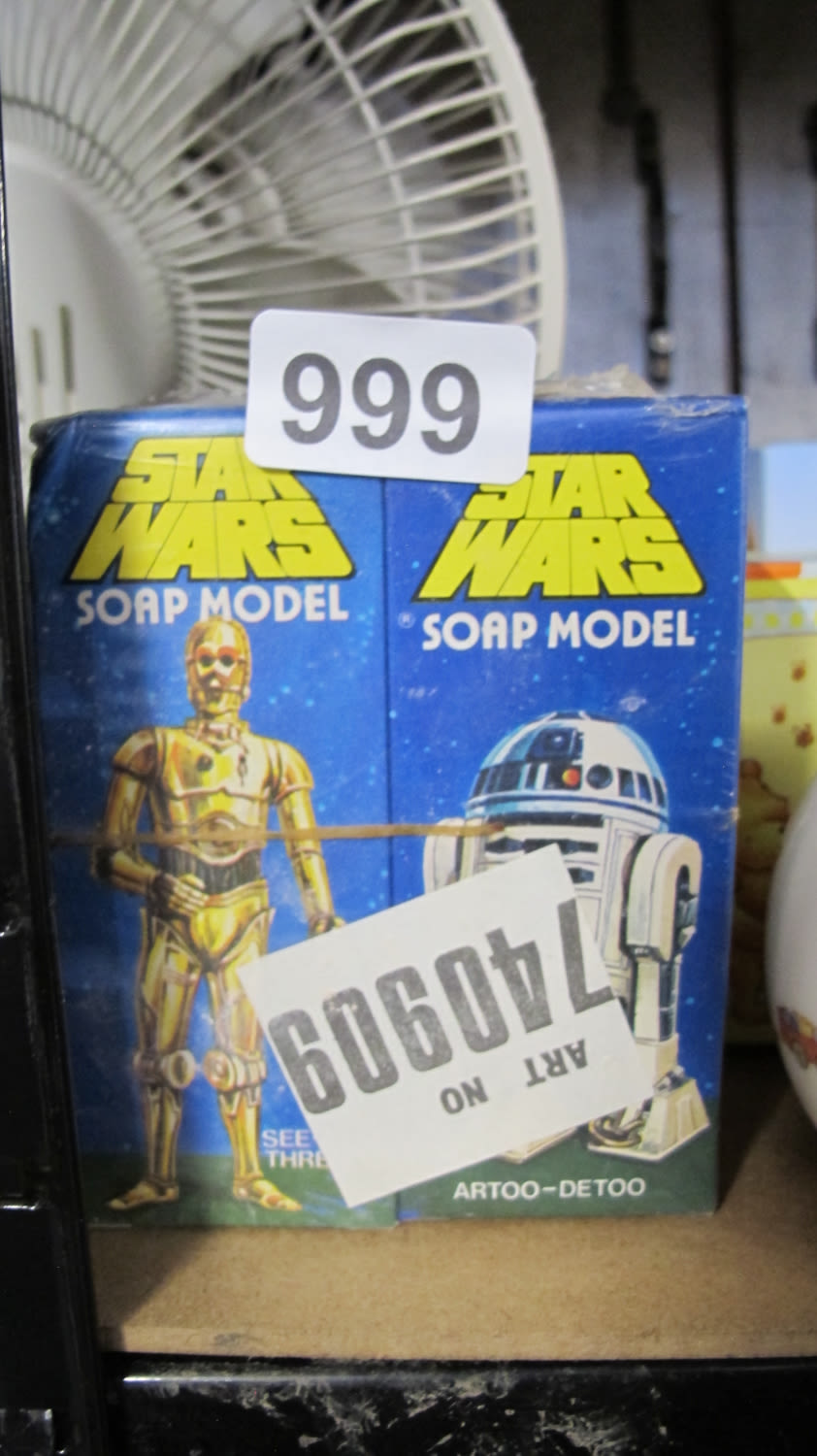 Lot 999: Star Wars soap models
