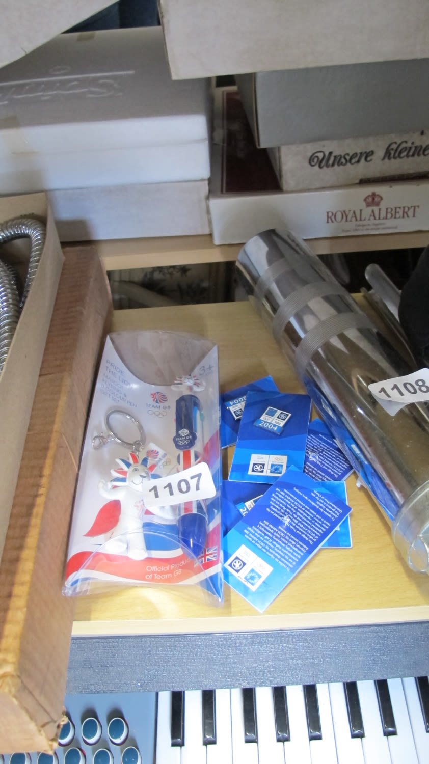 Lot 1107: Team GB items
