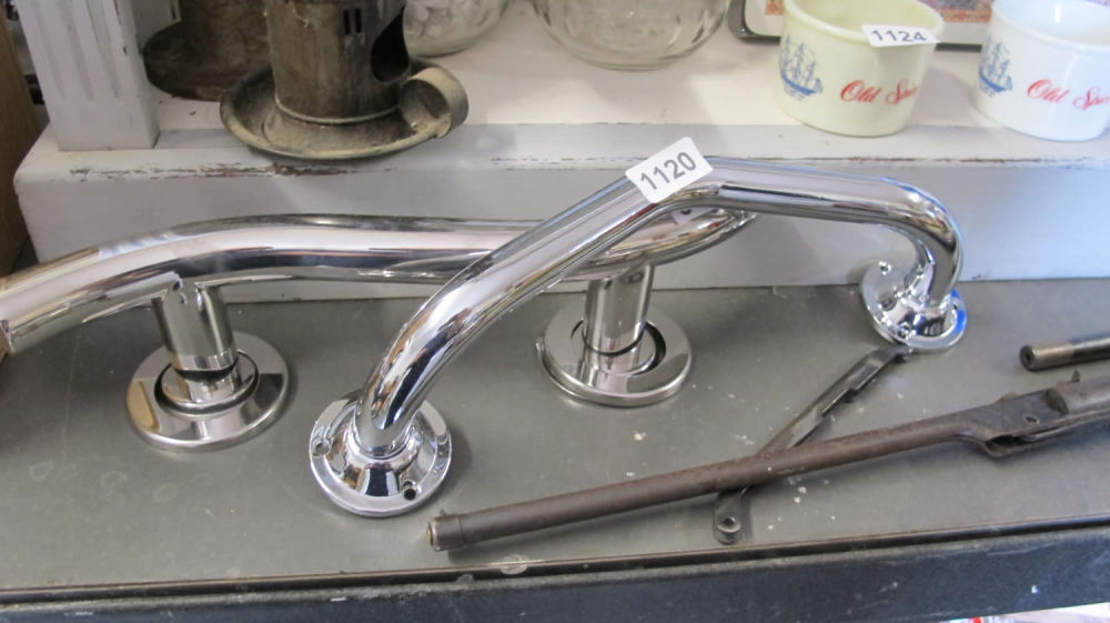Lot 1120: chrome handles