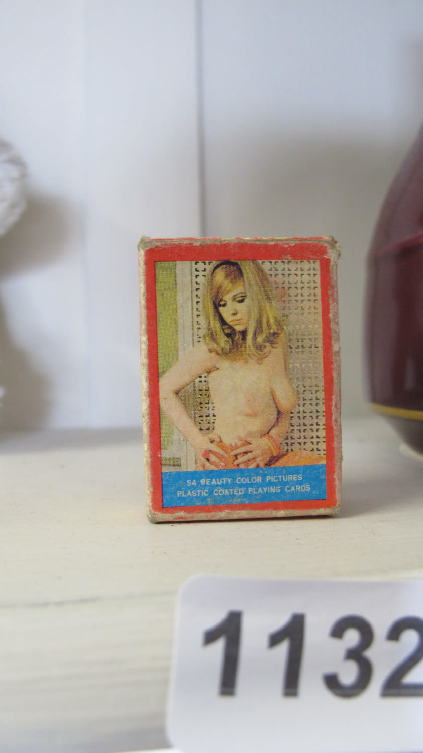 Lot 1132: Vintage nuddy cards