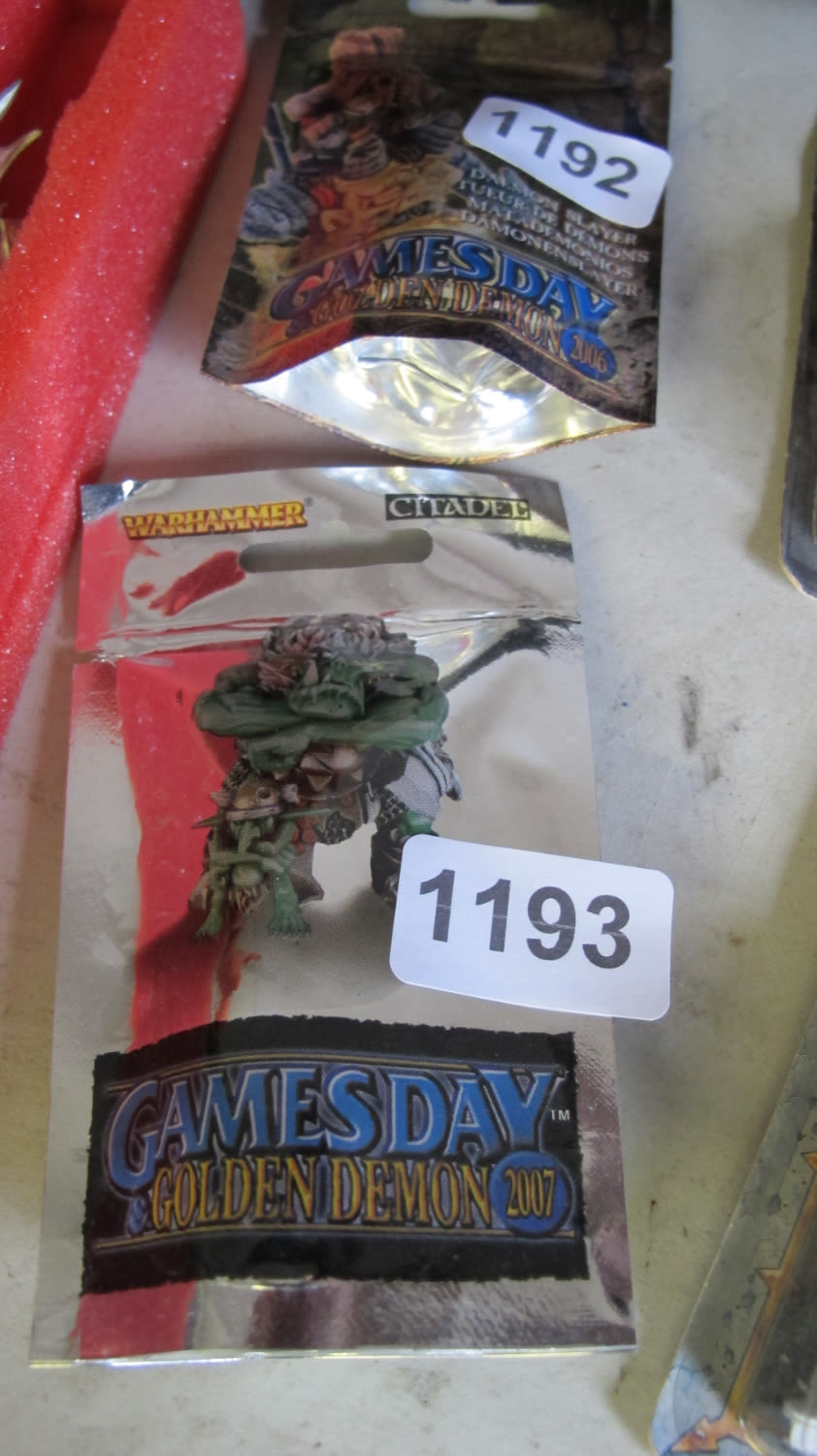 Lot 1193: Warhammer Gamesday Golden Demon 2007