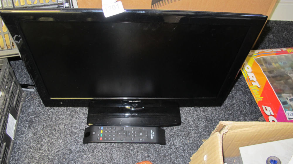 Lot 1201: Sharp TV