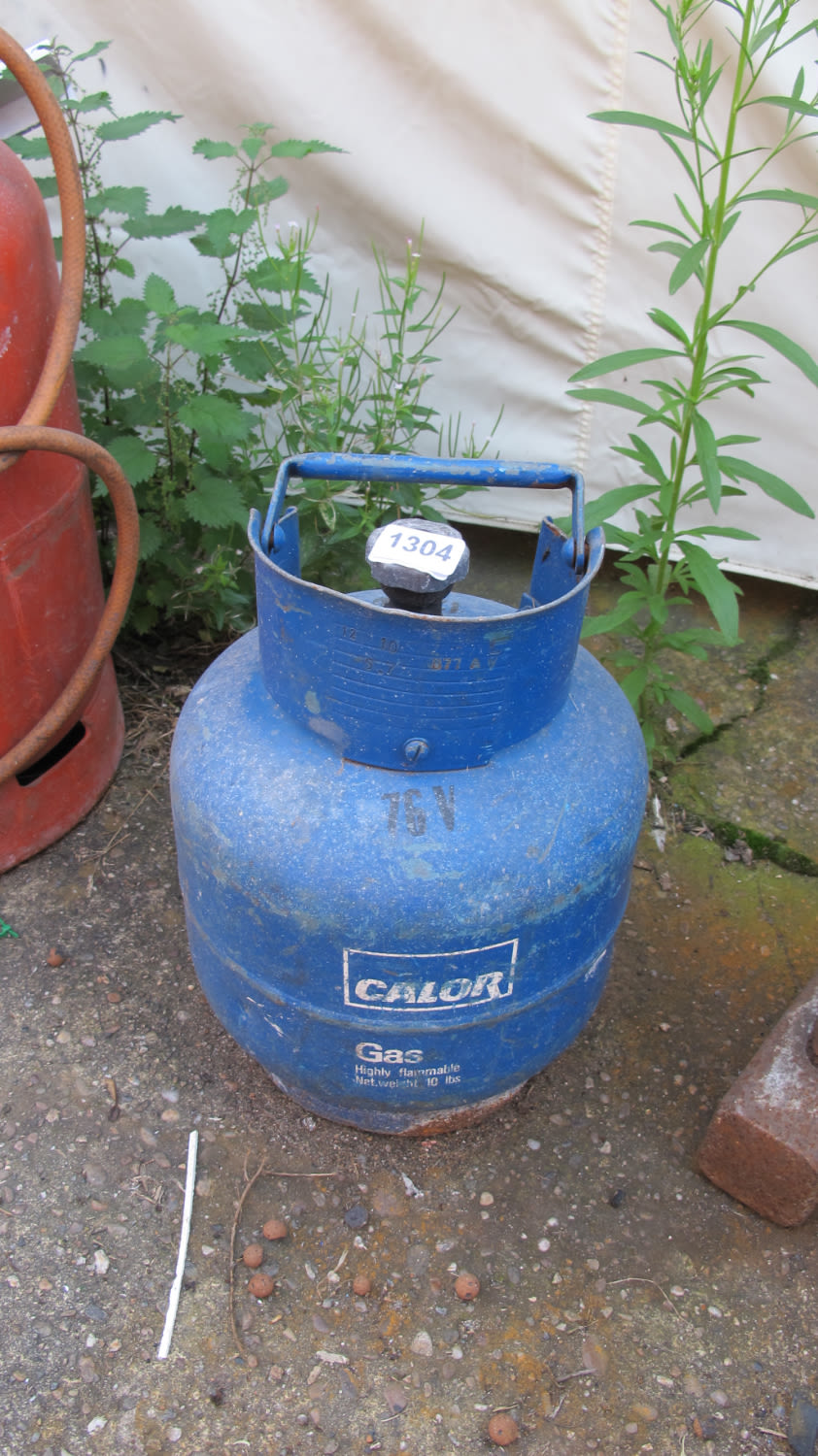 Lot 1304: gas bottle