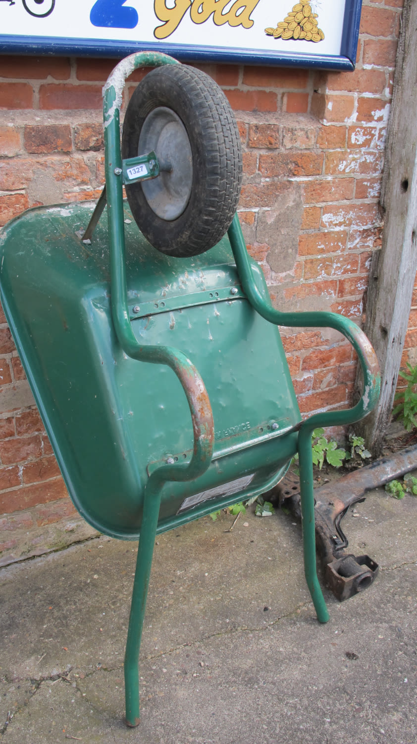 Lot 1327: wheel barrow