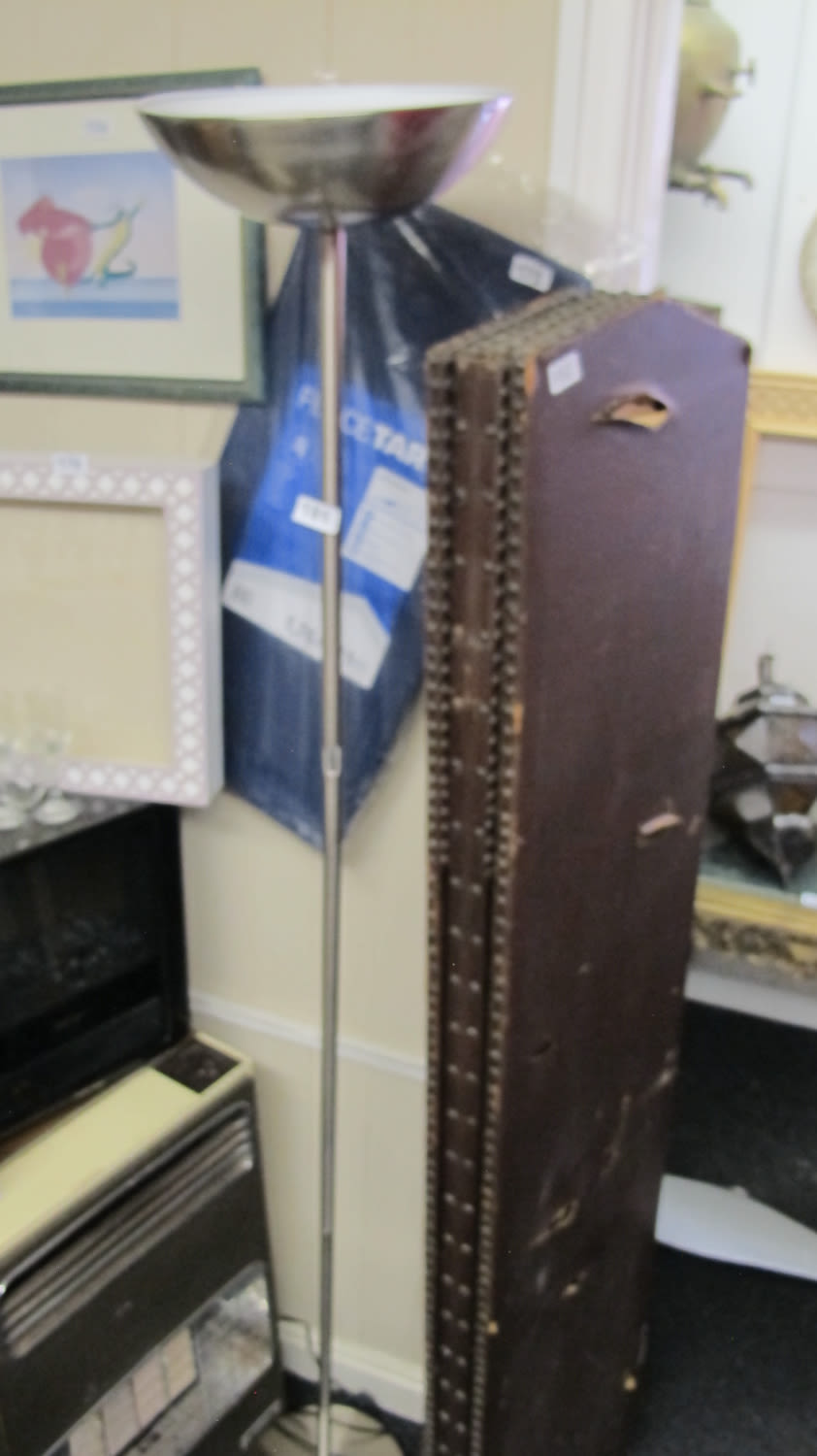 Lot 181: Metal uplighter