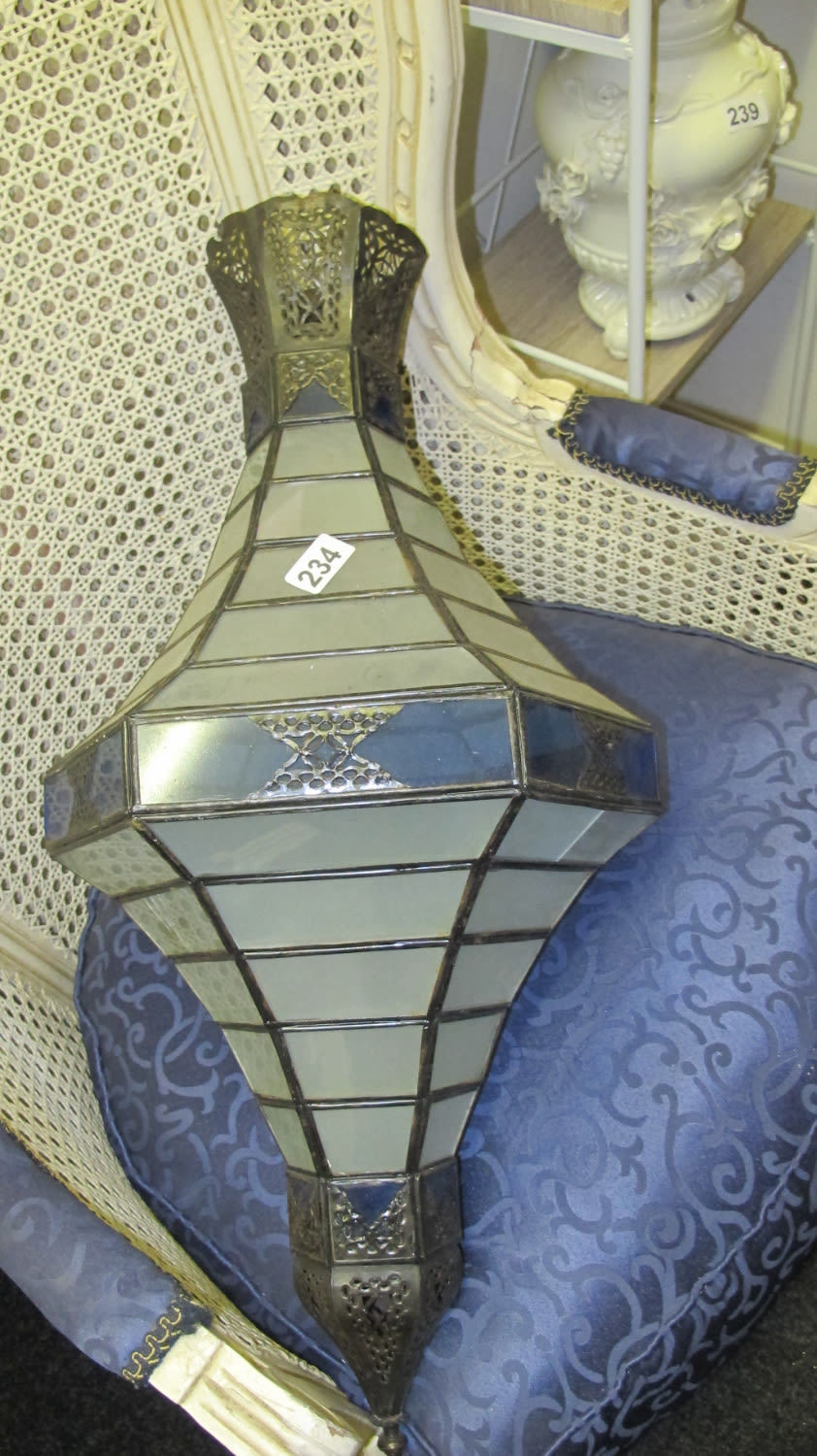 Lot 234: large Moroccan lantern