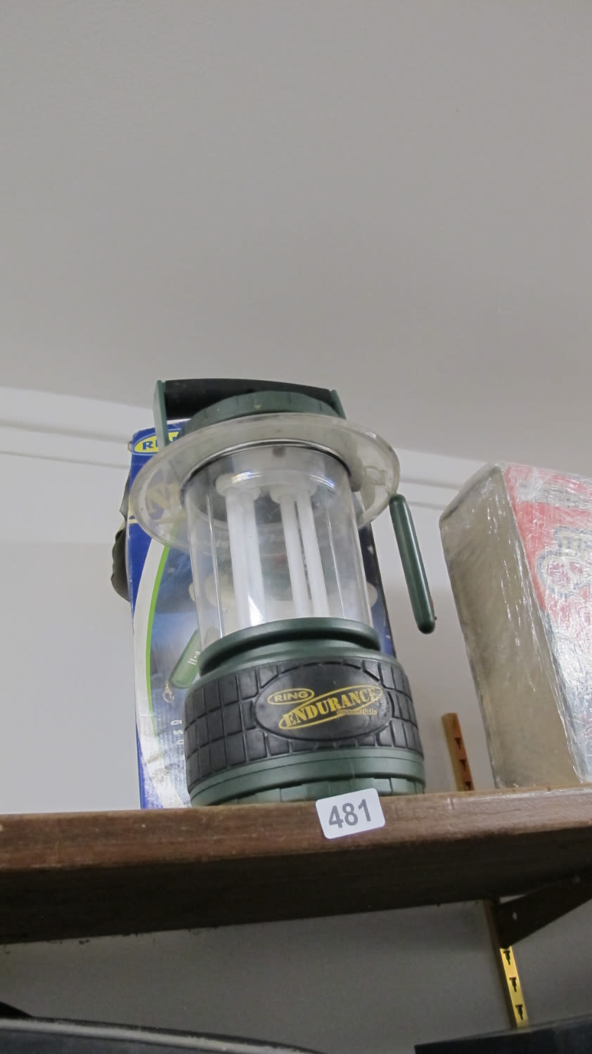 Lot 481: camping lantern