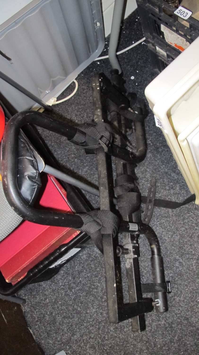 Lot 502: Car bike rack