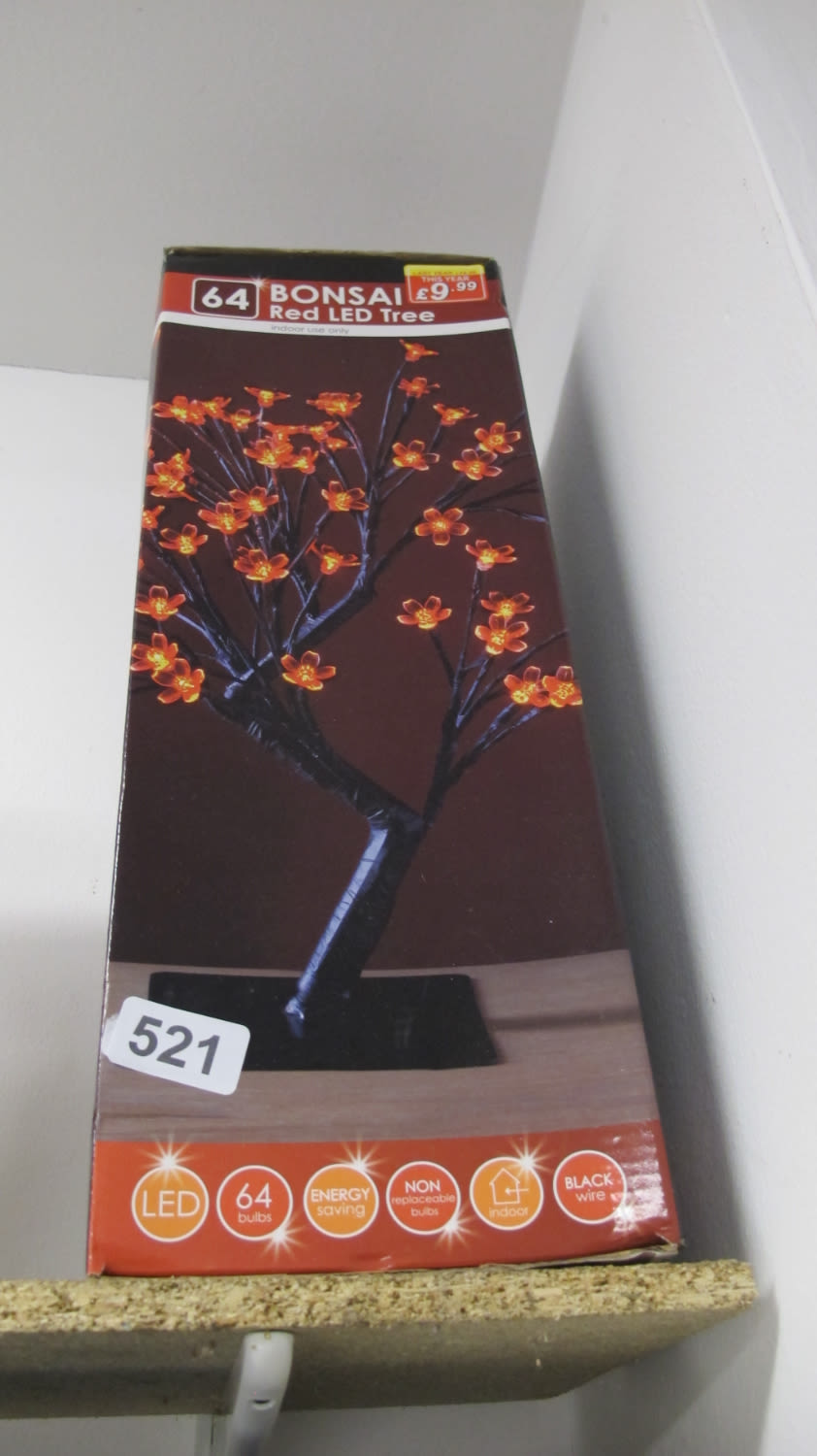 Lot 521: LED bonsai tree