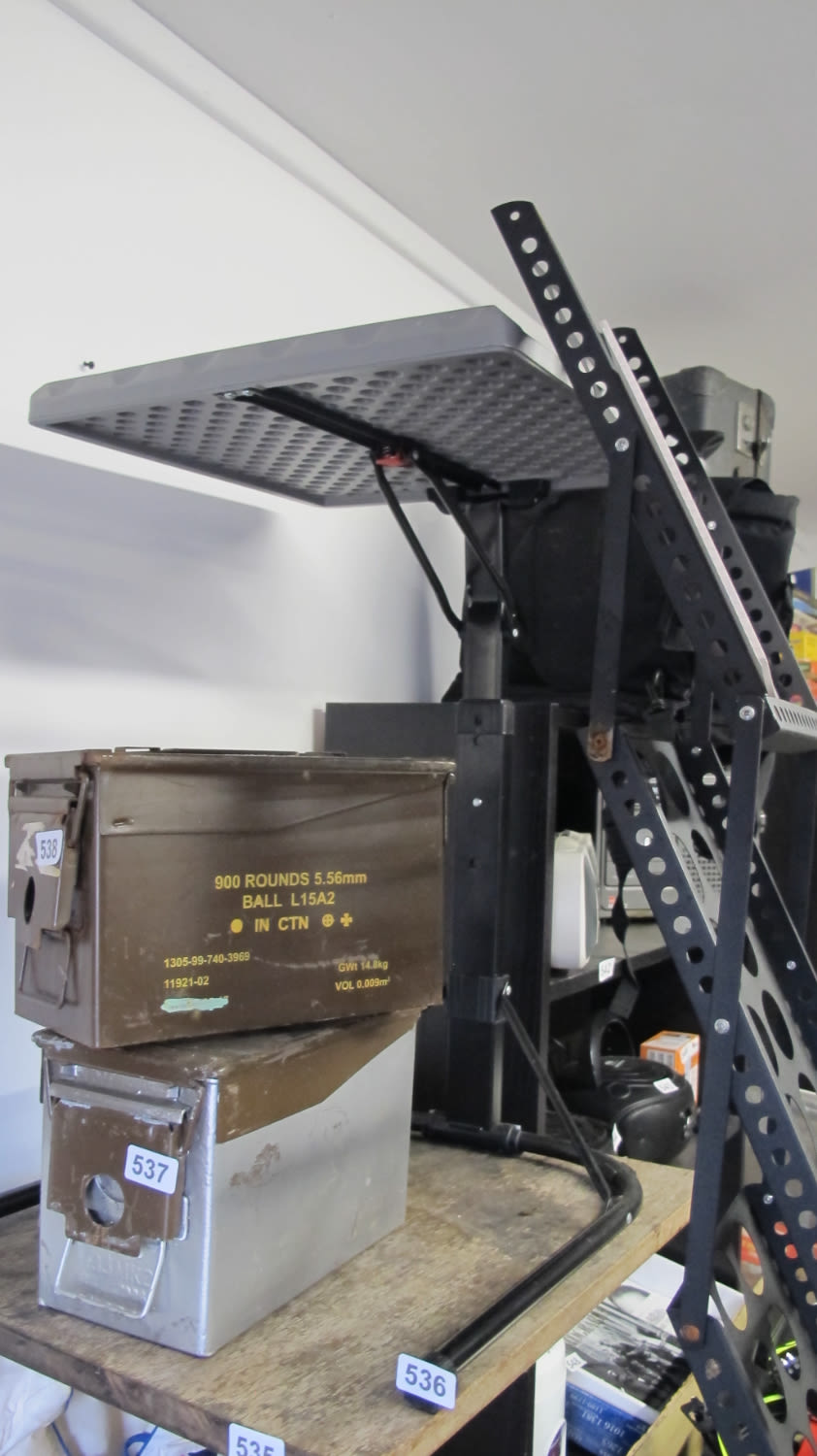Lot 536: Projector stand