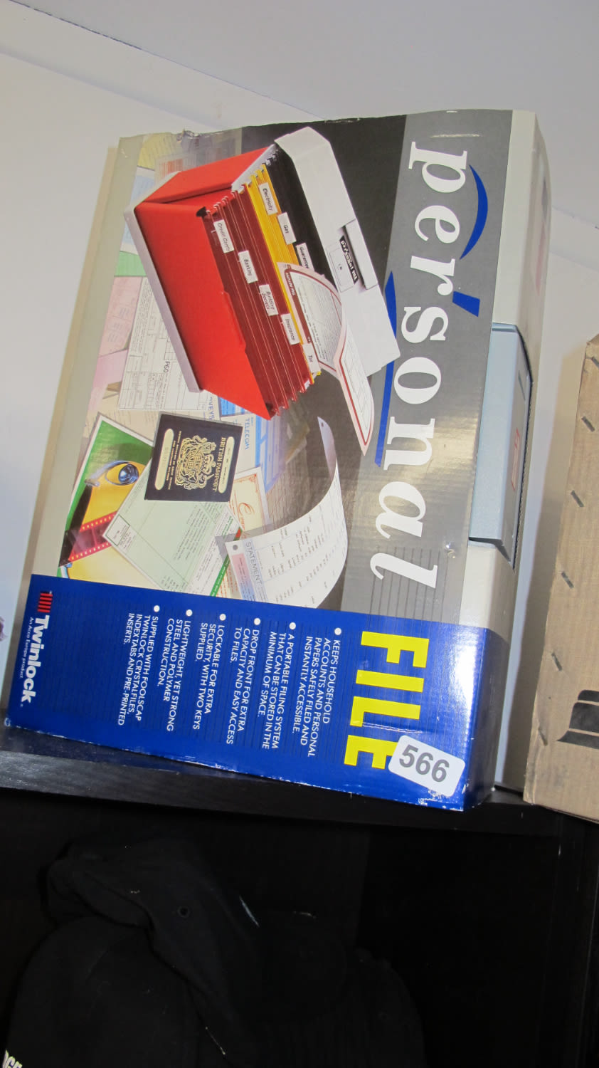 Lot 566: personal file